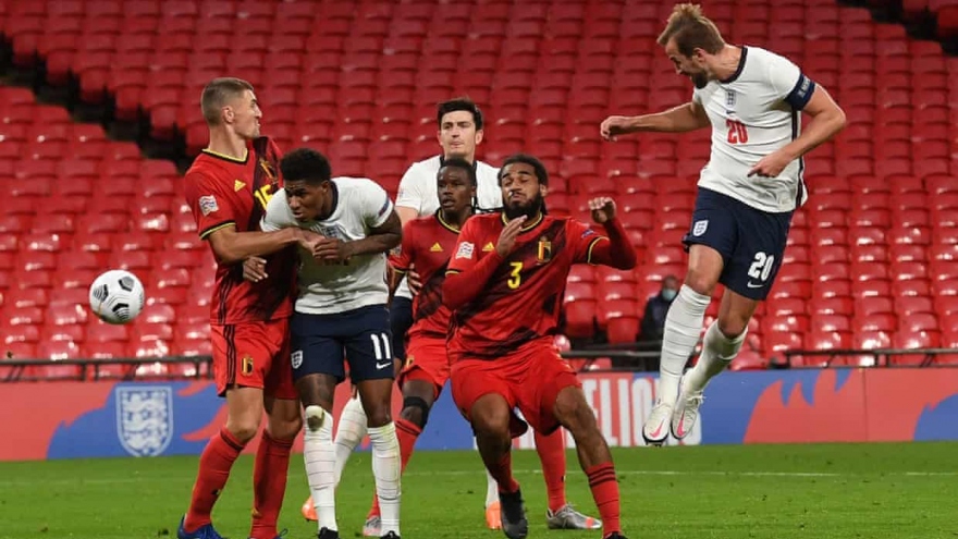 Mason Mount lập siêu phẩm, ĐT Anh ngược dòng kịch tính trước Bỉ tại Wembley